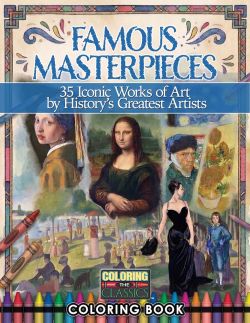Famous Masterpieces Coloring Book Volume 1